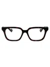 Gucci Gg1536o Square-frame Glasses In 006 Havana Havana Transparent