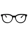 Gucci Womens Black Gg1687o Cat Eye-frame Acetate Optical Glasses