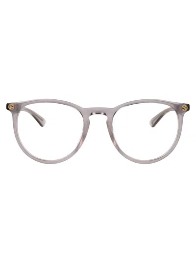Gucci Gg0027o Glasses In Gray