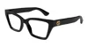 Gucci Gg1715o-002 Havana-havana-transparent In Black