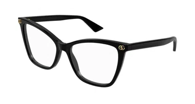 Gucci Cat-eye Glasses In Black