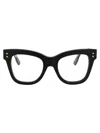 Gucci Black Acetate Optical Glasses In Black