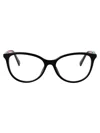 Gucci Gg1359o Glasses In Black-black-transparent