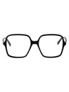 Gucci Gg1271o Glasses In Black-black-transparent