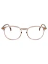 Gucci Demo Rectangular Men's Eyeglasses Gg0006oan 001 55 In Brown-brown-transparent