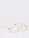 Gucci Optical Frames Woman Gold In Gold