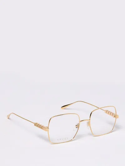 Gucci Optical Frames Woman Gold