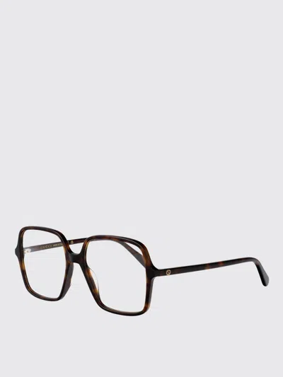 Gucci Optical Frames Woman Multicolor In Brown
