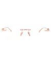 Gucci Optical In Gold-gold-transparent