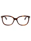 Gucci Gg1816o Glasses In Havana-havana-transparent