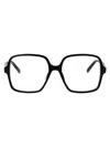 Gucci Black-black-transparent Recycled Acetate Glasses In Black