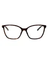 Gucci Havana-havana-transparent Recycled Acetate Glasses In Multi