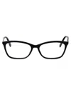 Gucci Black-black-transparent Recycled Acetate Glasses In Black