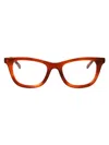 Gucci Havana-havana-transparent Recycled Acetate Glasses In Red