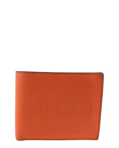 Gucci Orange Compact Wallet (authentic Pre-loved)