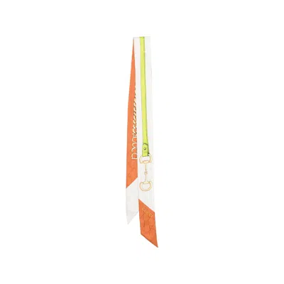 Gucci Orange Scarves Women In Multi