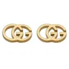 Gucci Gg Running 18k Yellow Gold Stud Earrings Ybd094074002