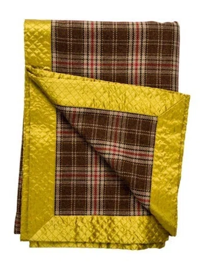 Pre-owned Gucci Orgasmique Throw Blanket In Multi