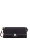 Gucci Original Gg And Leather Shoulder Bag