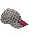 Gucci Original Gg Baseball Hat In Gray