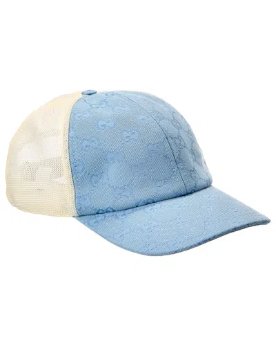 Gucci Original Gg Canvas Baseball Cap In Blue