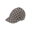 Gucci Kids' Original Gg Canvas Baseball Hat In Blue