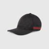 Gucci Women's Web Detail Baseball Cap In Black