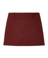 Gucci Original Gg Canvas Mini Skirt In Brown