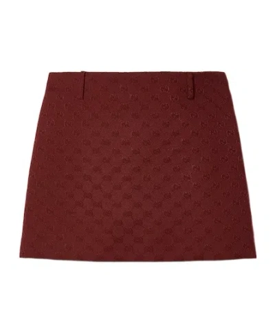 Gucci Original Gg Canvas Mini Skirt