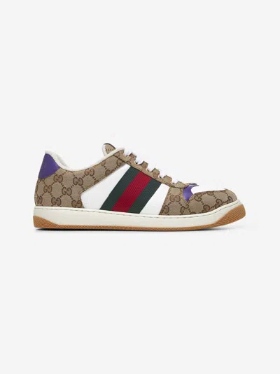GUCCI ORIGINAL GG CANVAS SCREENER SNEAKERS