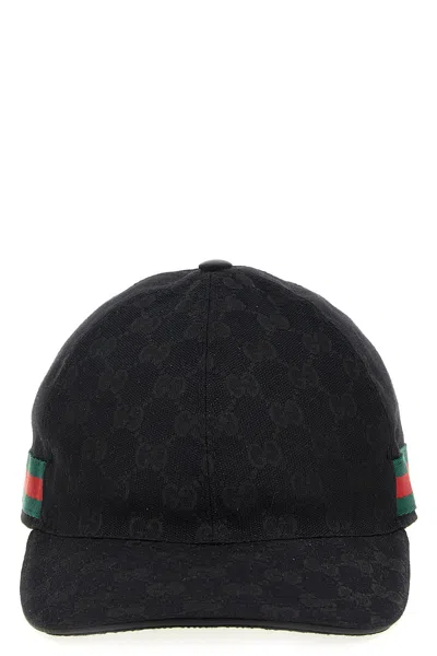 Gucci 'original Gg' Cap In Black
