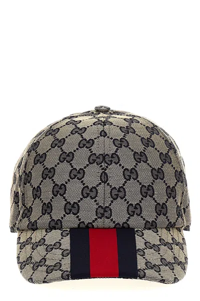 Gucci 'original Gg' Cap In Blue