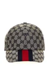 Gucci Original Gg Hats Blue In Gray