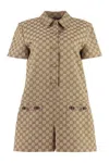 Gucci Women Supreme Gg Fabric Jumpsuit