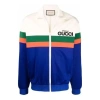 Gucci 'original ' Print Jersey Jacket 'multicolor' In Blue