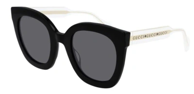 Pre-owned Gucci Original  Sunglasses Gg0564sn 001 Black Frame Gray Gradient Lens 51mm