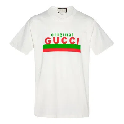 Gucci Original Print Oversize T-shirt 'white'