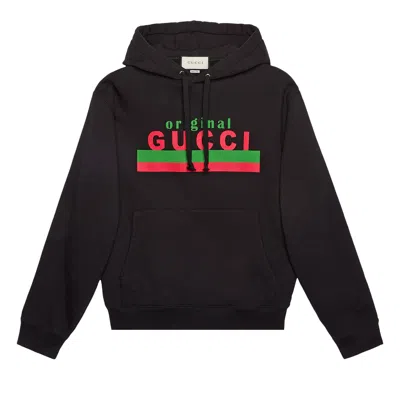 Pre-owned Gucci Original Print Sweatshirt 'black/multicolor' | Men's Size M
