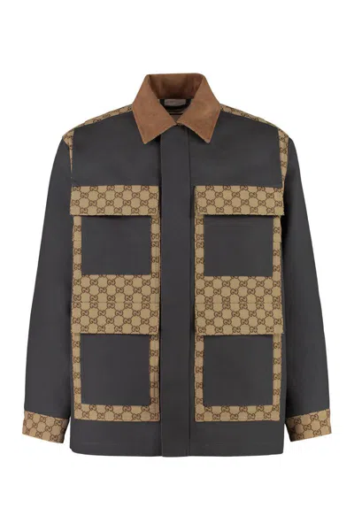 Gucci Outerwear In Brown