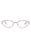 Gucci Oval-frame Glasses