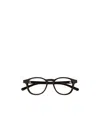 Gucci Oval-frame Glasses In Black