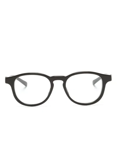 Gucci Oval-frame Glasses In Brown