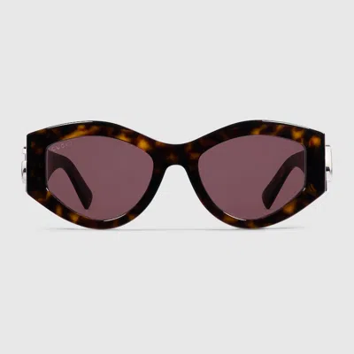 Gucci Oval Frame Sunglasses