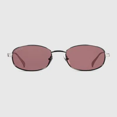 Gucci Oval Frame Sunglasses
