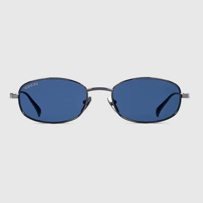 Gucci Oval Frame Sunglasses