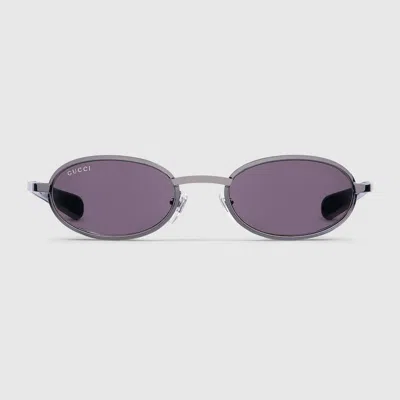 Gucci Oval Frame Sunglasses