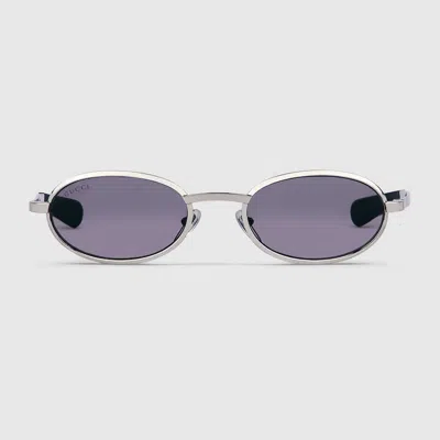 Gucci Oval Frame Sunglasses