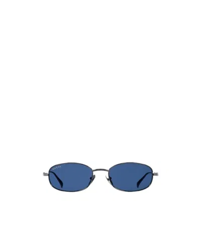Gucci Oval Frame Sunglasses