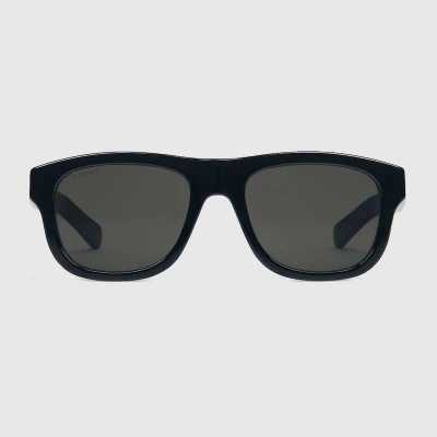 GUCCI GUCCI OVAL FRAME SUNGLASSES