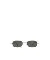 Gucci Oval-frame Sunglasses In Black